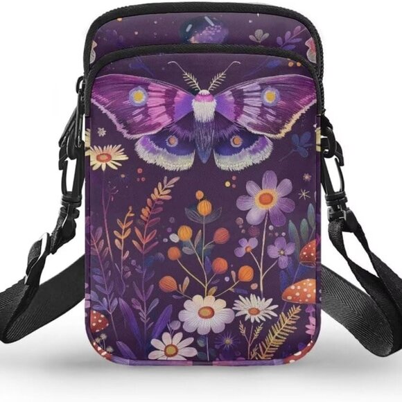 Small Crossbody Bags for Women Mini Messenger Bag with Adjustable Strap - Picture 1 of 7